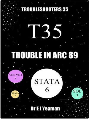 cover image of Trouble in Arc 89 (Troubleshooters 35)